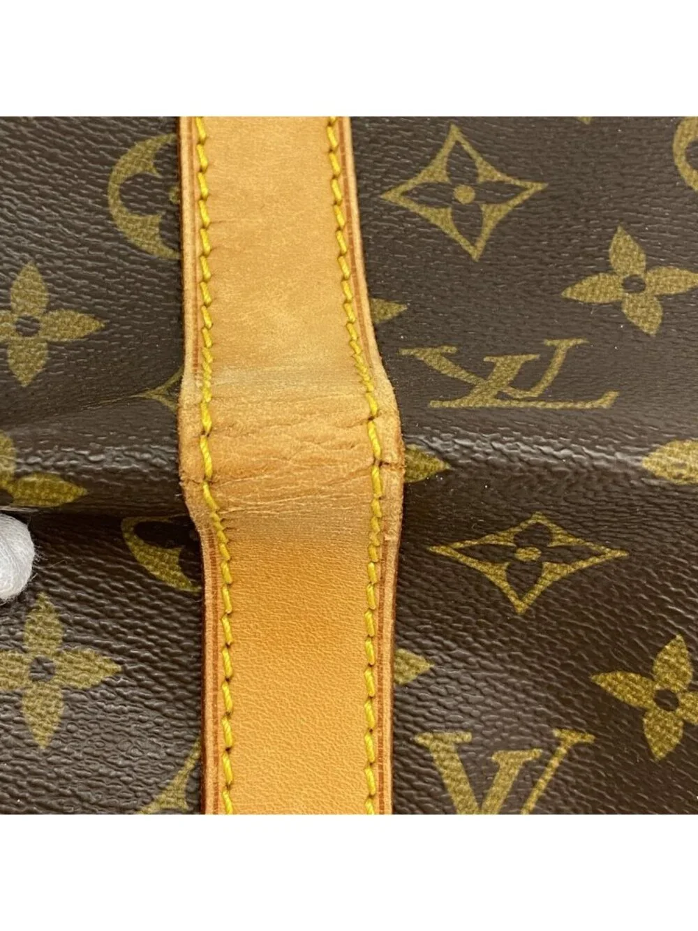 Louis Vuitton Boston Bag Monogram Keepall 50 Brown